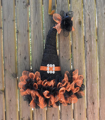 Witch Hat Wreath One